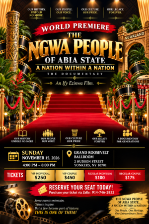 ngwa people world premiere flyer good